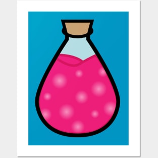 DIY Pink Potions/Poisons for Tabletop Board Games (Style 2) Posters and Art